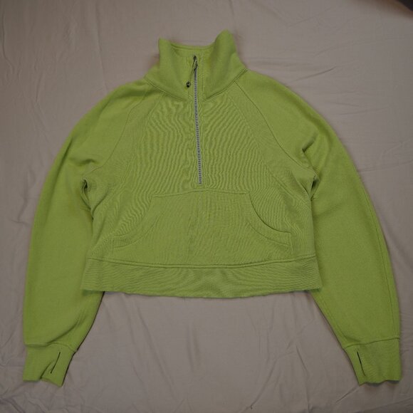 Lululemon XS/S Green Scuba Hoodie - Picture 1 of 5